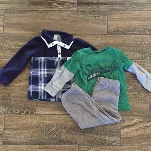 3 piece little boys size 3t outfit